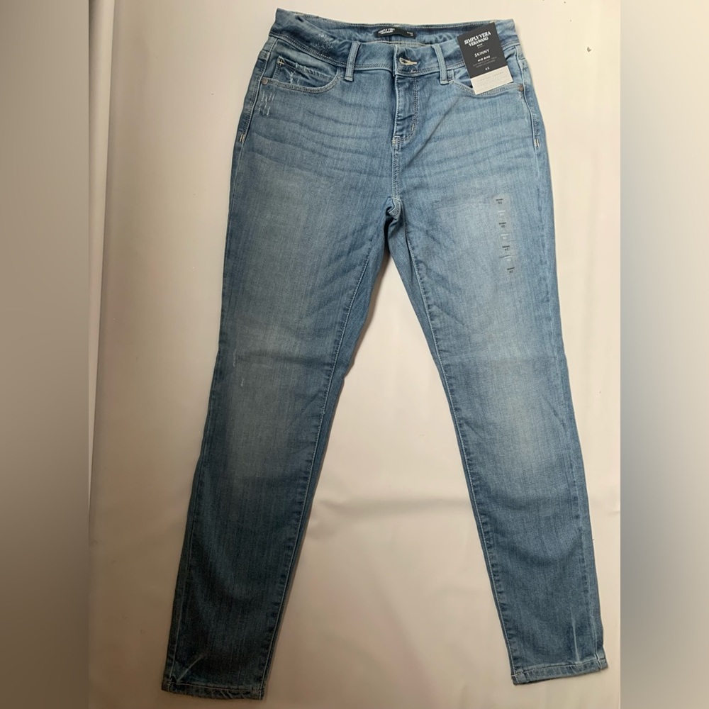 Simply Vera Vera Wang Skinny amid-Rise jeans